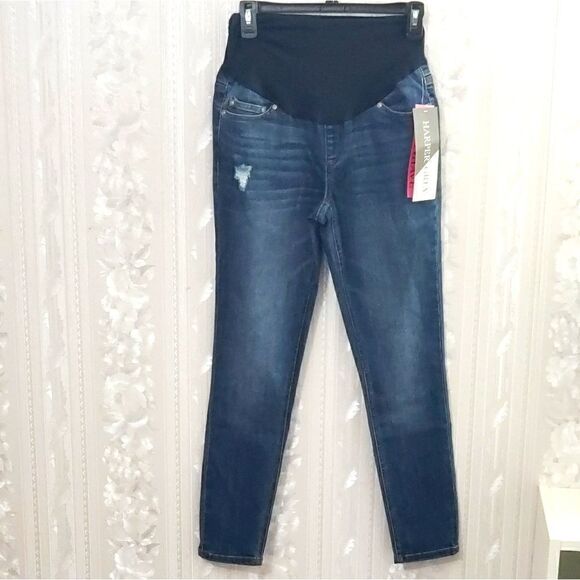💥💥Host Pick💥💥Harper Grey Maternity Jeans - Picture 2 of 4